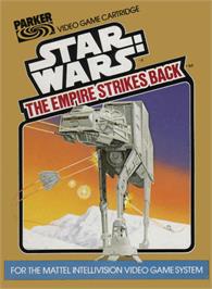 Box cover for Star Wars: The Empire Strikes Back on the Mattel Intellivision.