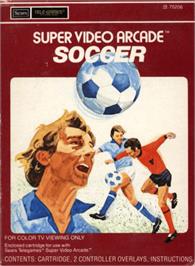 Box cover for Super NASL Soccer on the Mattel Intellivision.