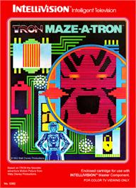 Box cover for Tron - Maze-a-tron on the Mattel Intellivision.