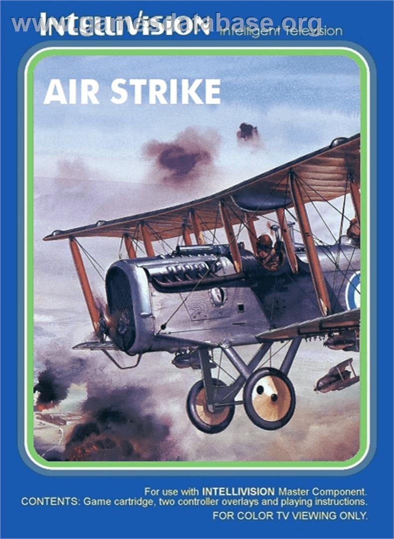 Air Strike - Mattel Intellivision - Artwork - Box