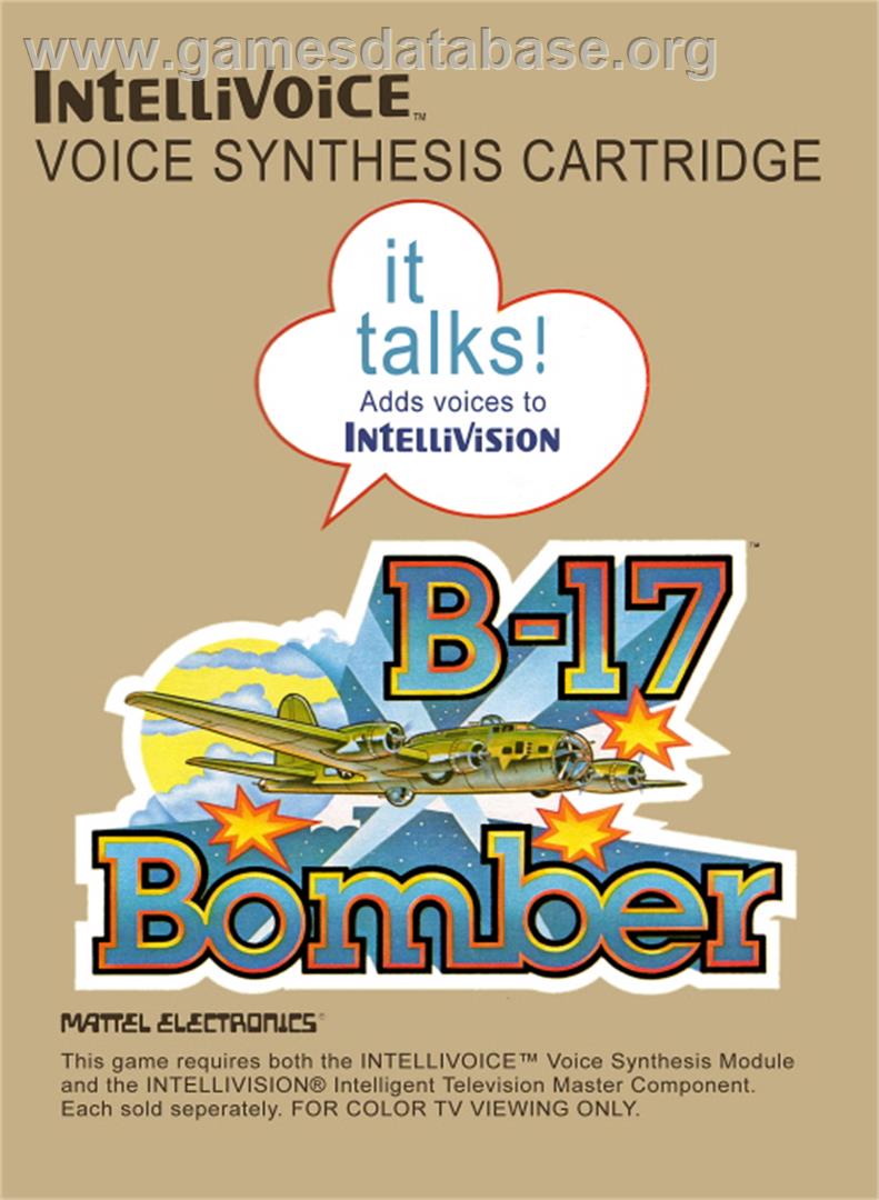 B-17 Bomber - Mattel Intellivision - Artwork - Box