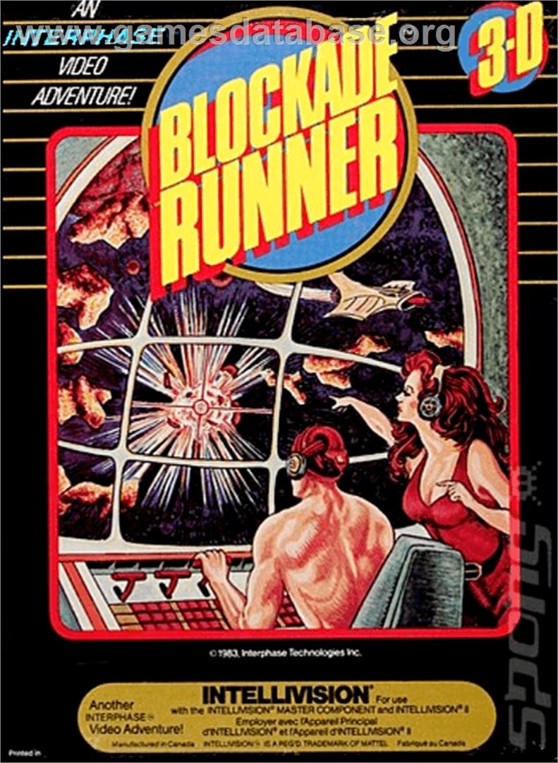 Blockade Runner - Mattel Intellivision - Artwork - Box