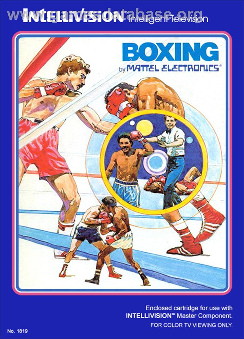 Boxing - Mattel Intellivision - Artwork - Box
