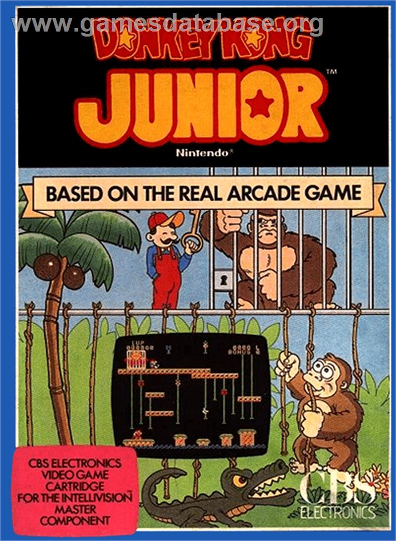DK Arcade - Mattel Intellivision - Artwork - Box