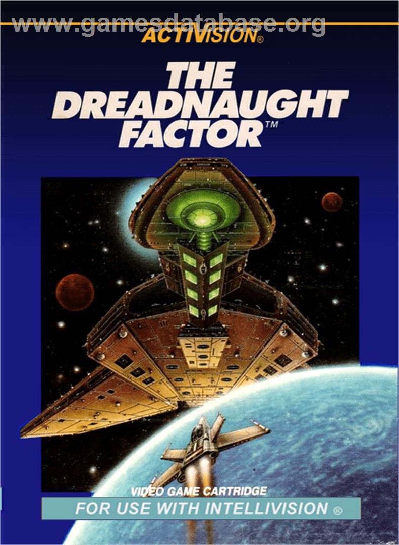 Dreadnaught Factor - Mattel Intellivision - Artwork - Box