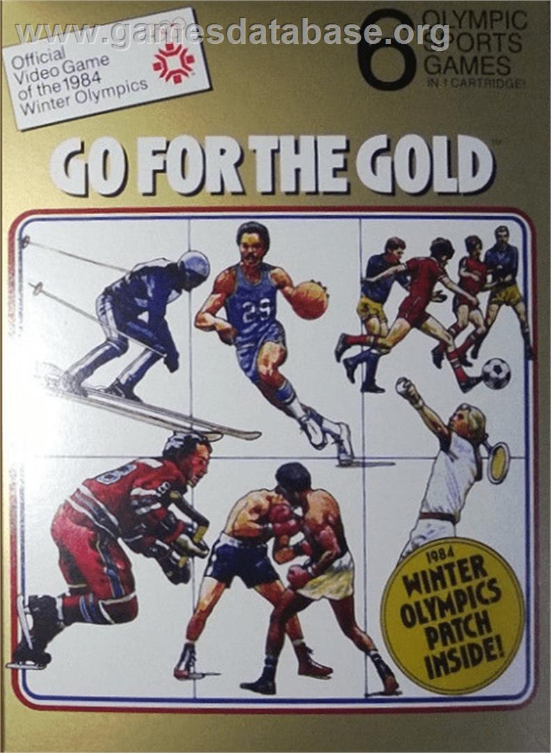 Go For the Gold - Mattel Intellivision - Artwork - Box