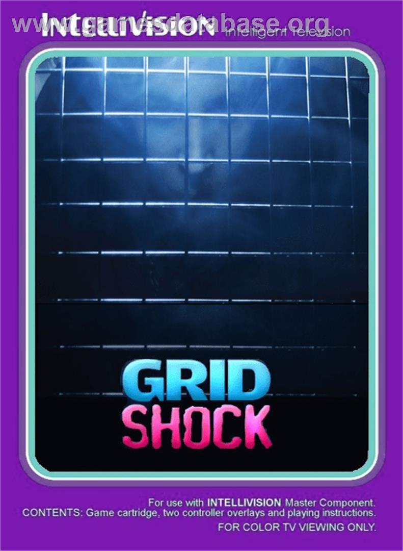 Grid Shock - Mattel Intellivision - Artwork - Box