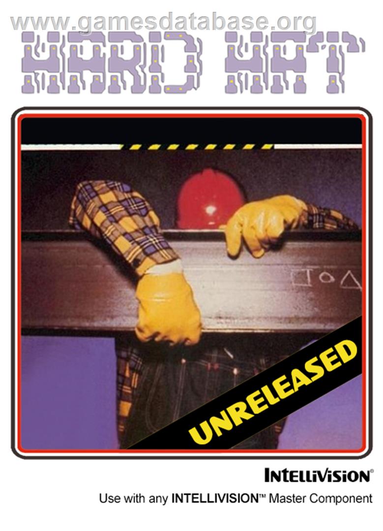 Hard Hat - Mattel Intellivision - Artwork - Box