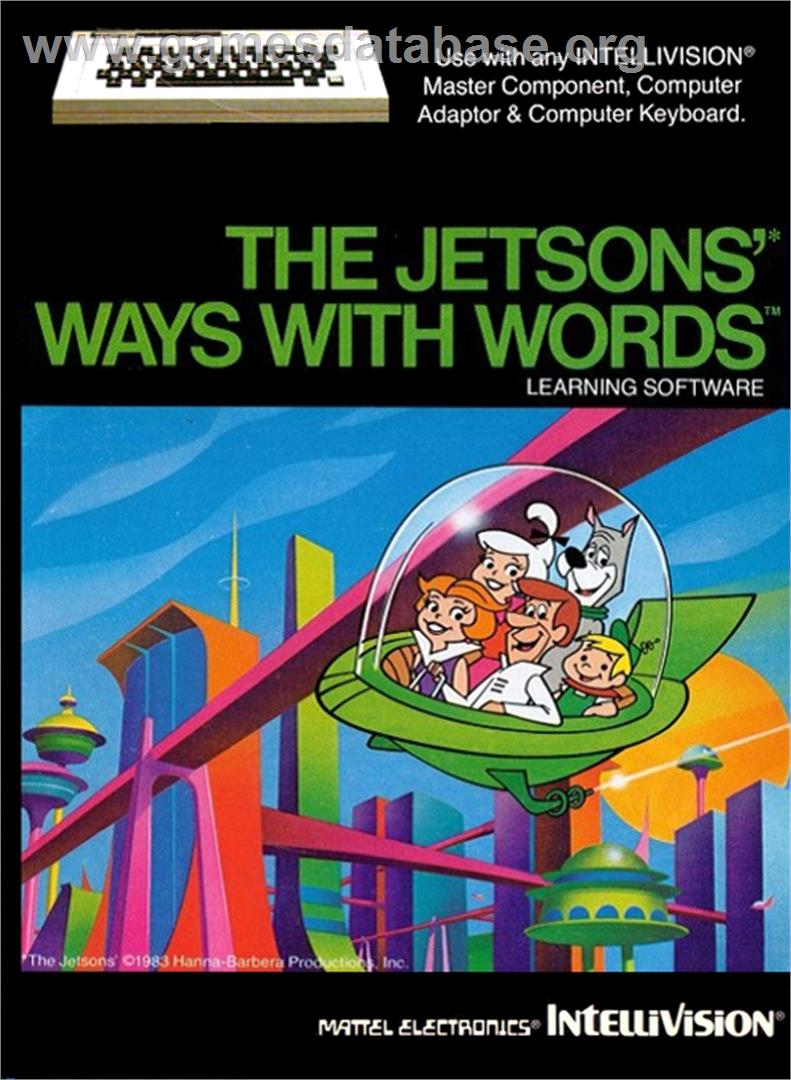 Jetsons' Ways With Words - Mattel Intellivision - Artwork - Box