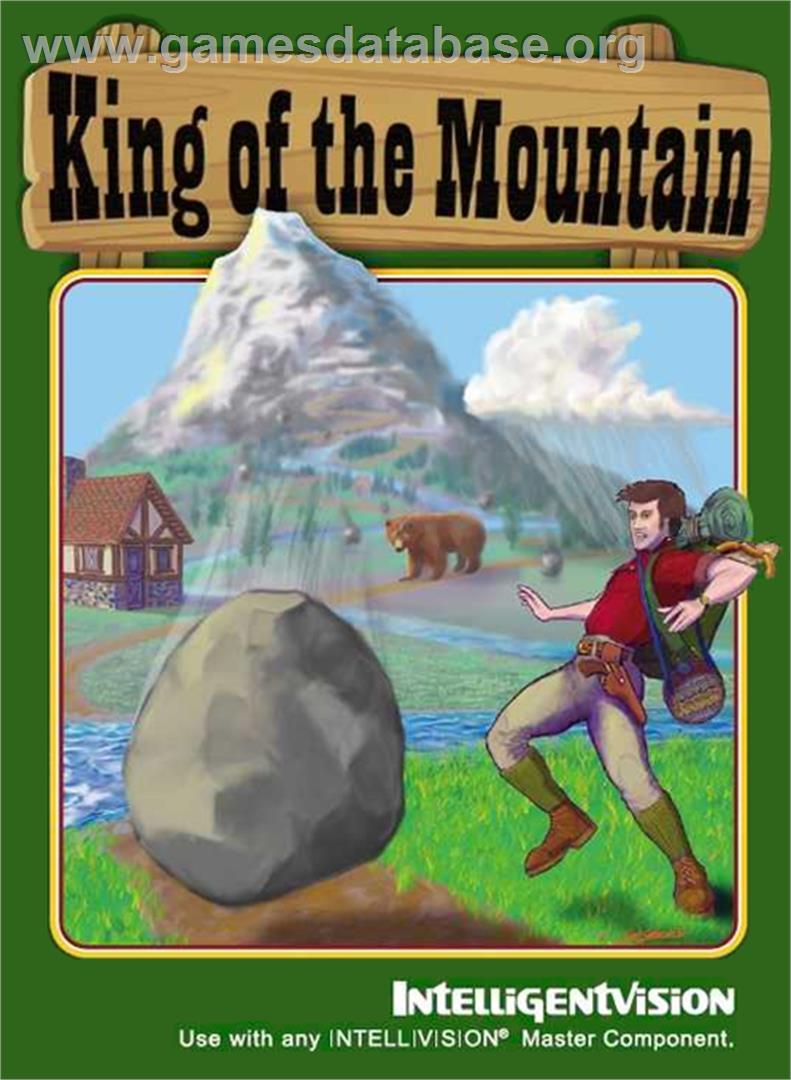 King of the Mountain - Mattel Intellivision - Artwork - Box
