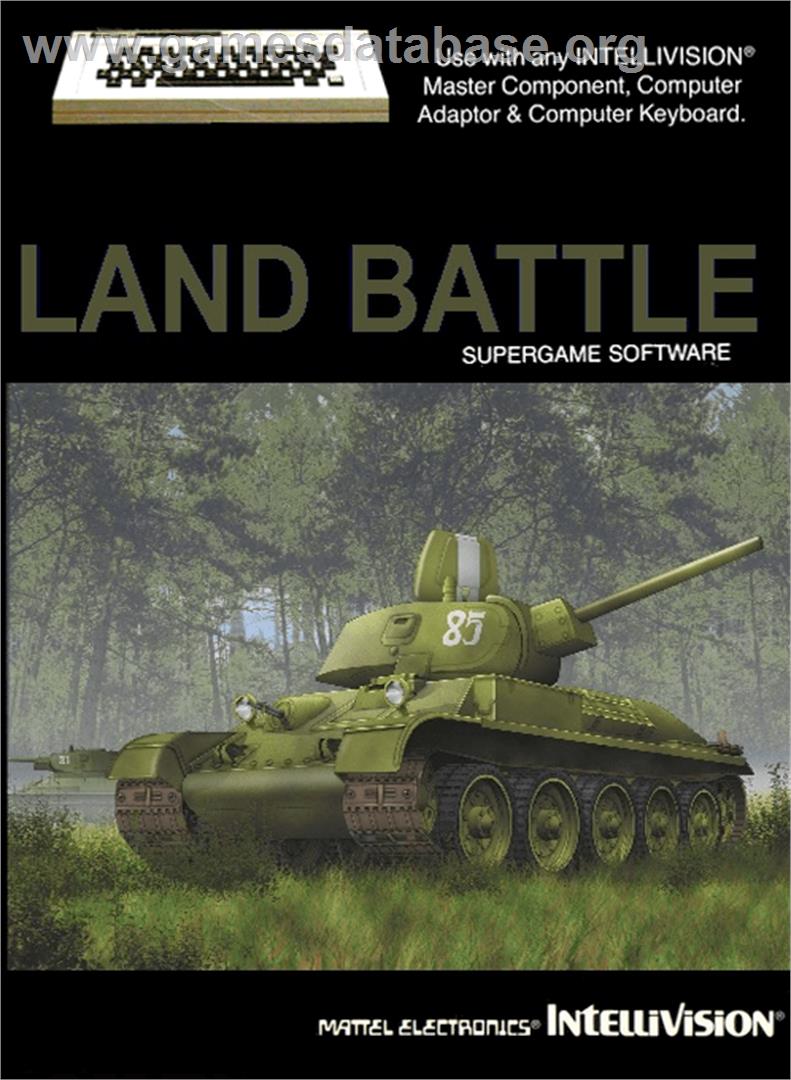 Land Battle - Mattel Intellivision - Artwork - Box