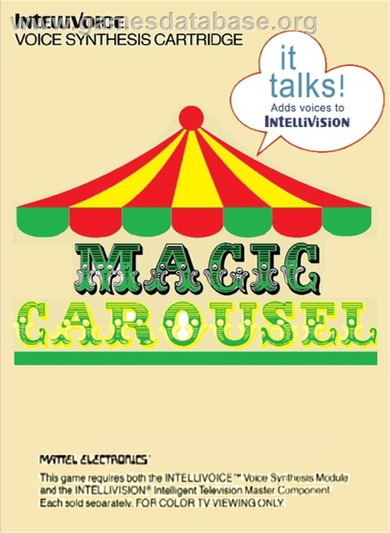 Magic Carousel - Mattel Intellivision - Artwork - Box