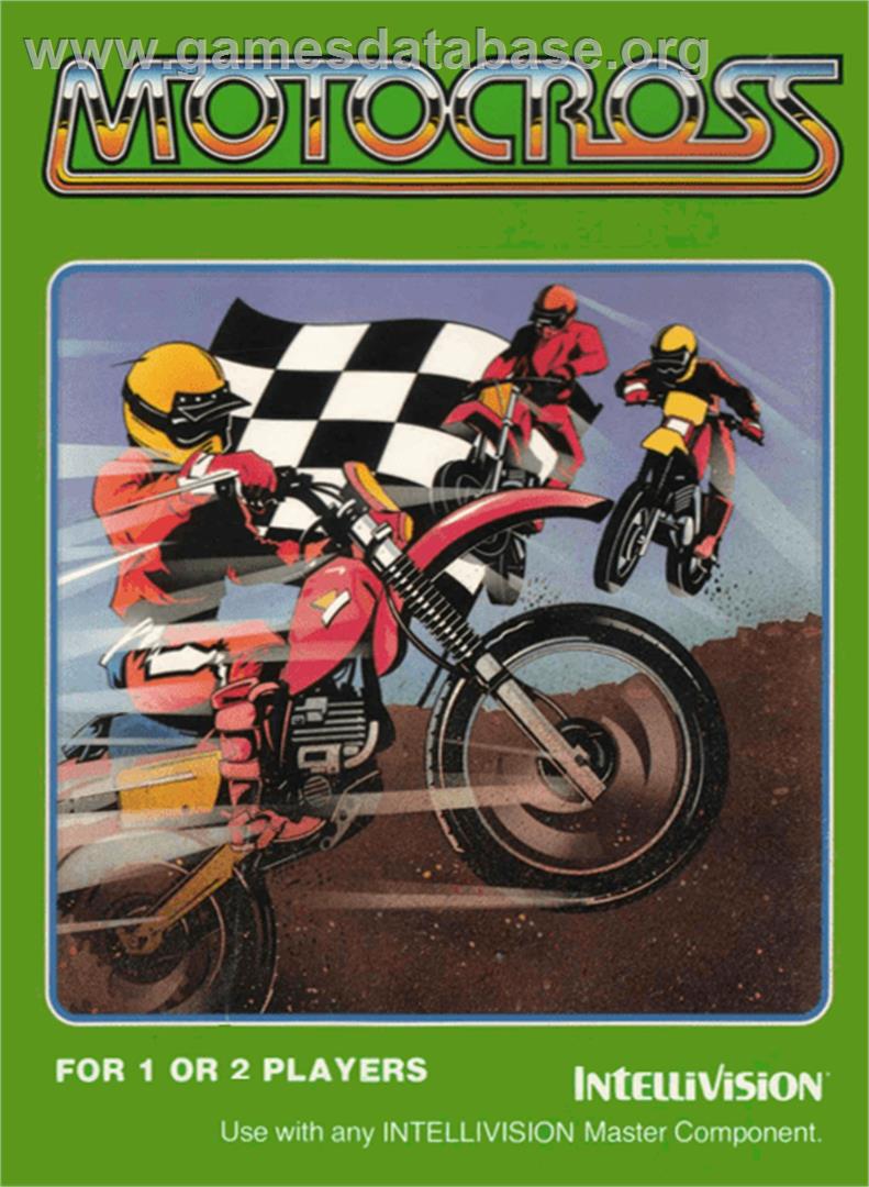 Motocross - Mattel Intellivision - Artwork - Box