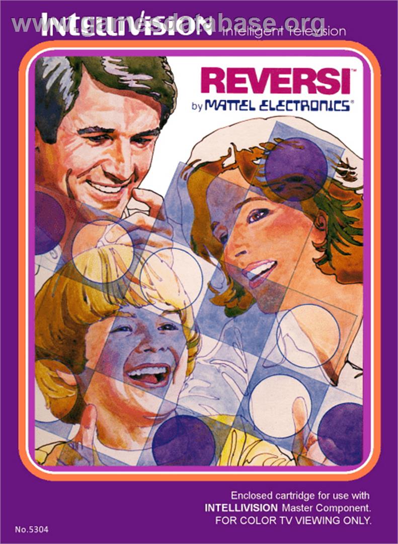 Reversi - Mattel Intellivision - Artwork - Box