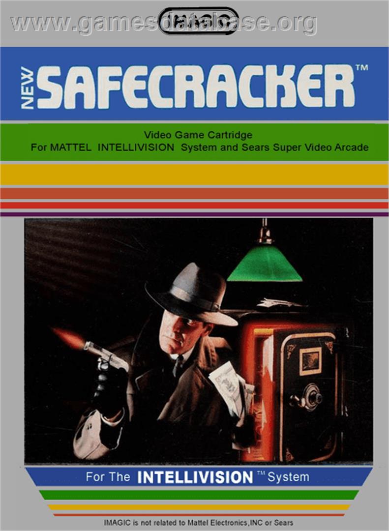Safecracker - Mattel Intellivision - Artwork - Box
