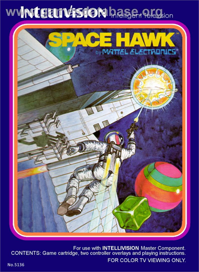 Space Hawk - Mattel Intellivision - Artwork - Box