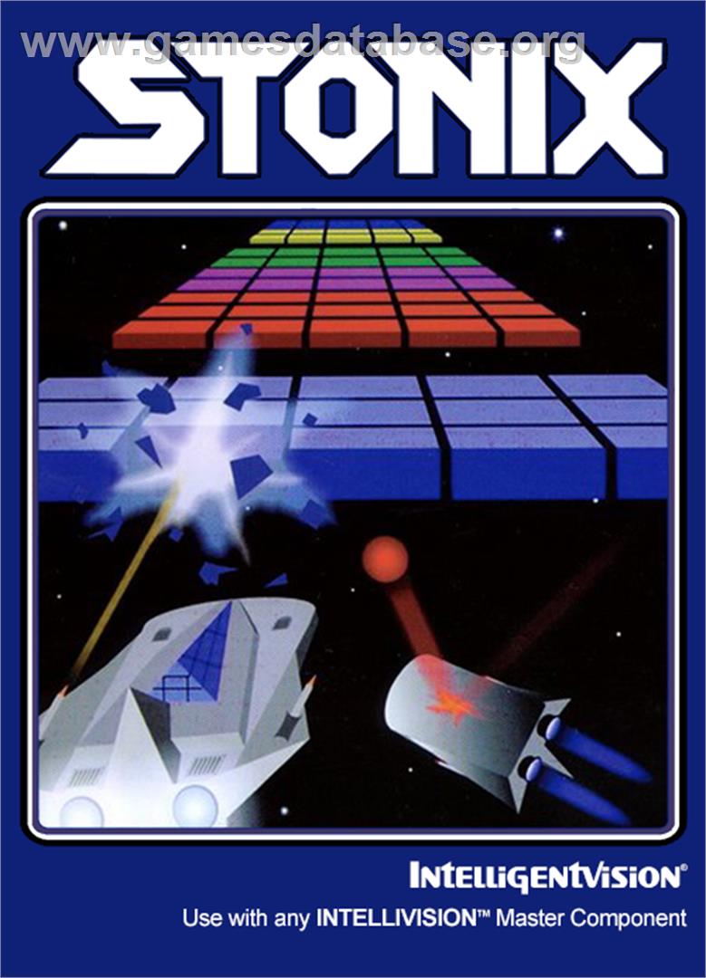 Stonix - Mattel Intellivision - Artwork - Box