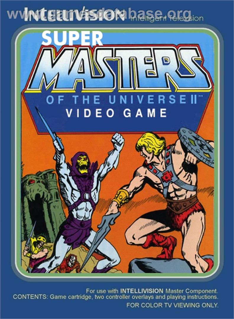 Super Masters! - Mattel Intellivision - Artwork - Box