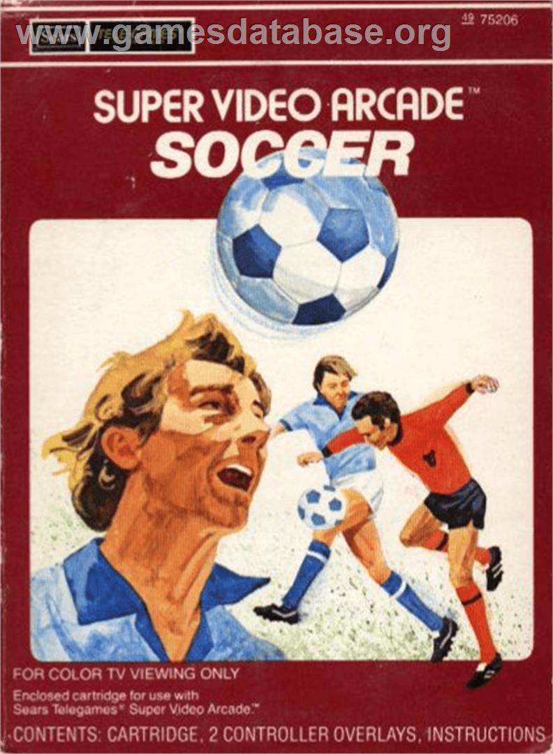 Super Soccer - Mattel Intellivision - Artwork - Box