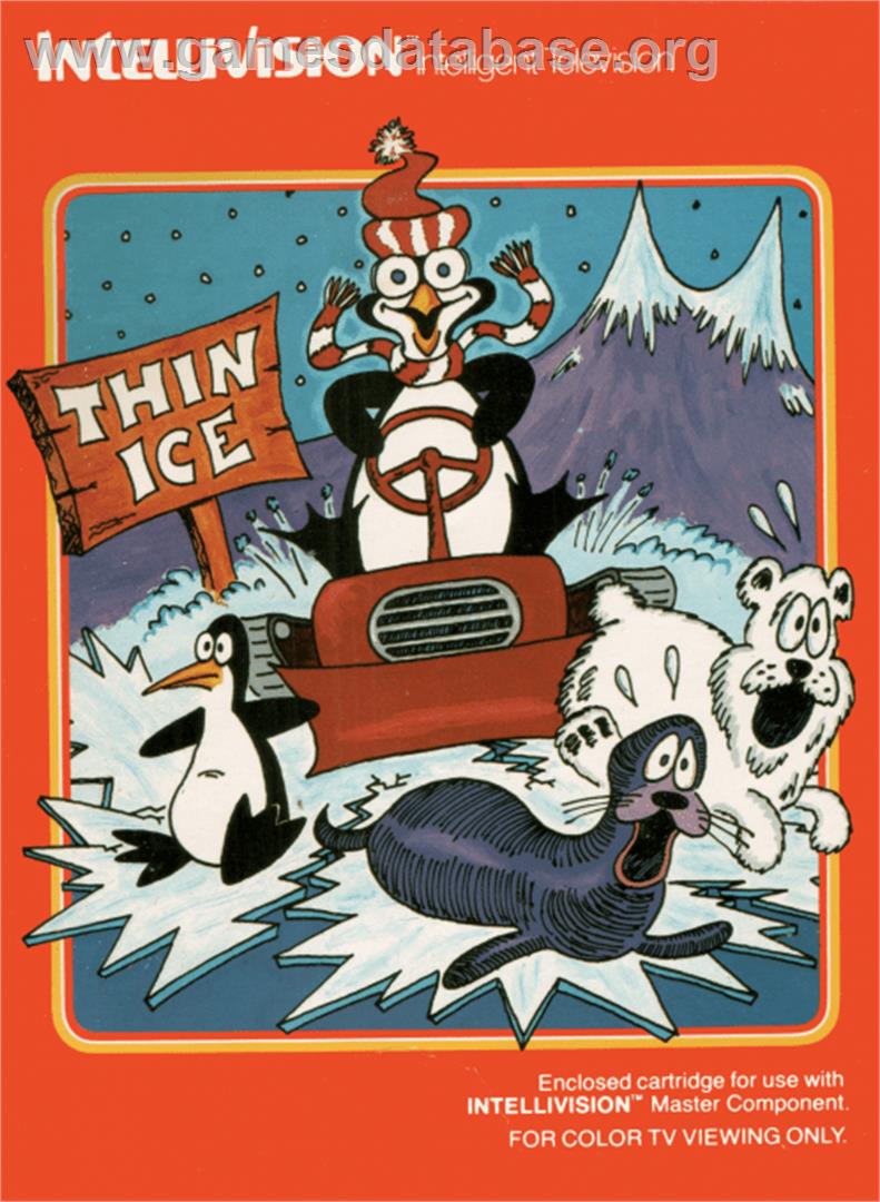 Thin Ice - Mattel Intellivision - Artwork - Box