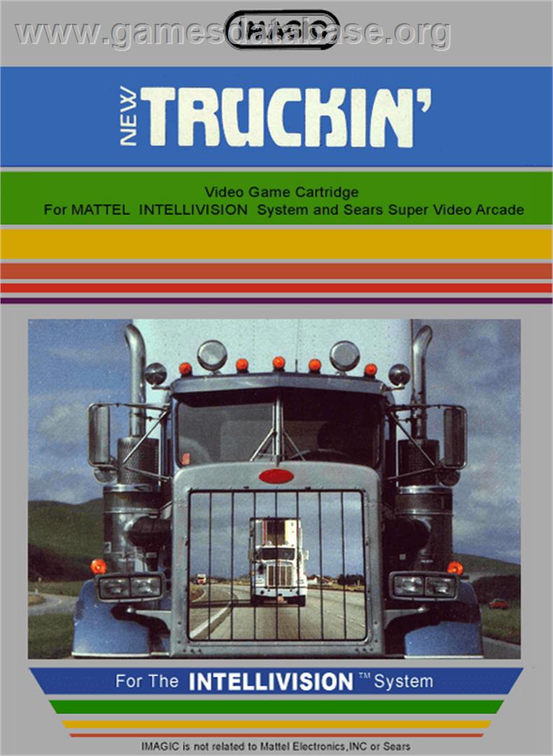 Truckin' - Mattel Intellivision - Artwork - Box