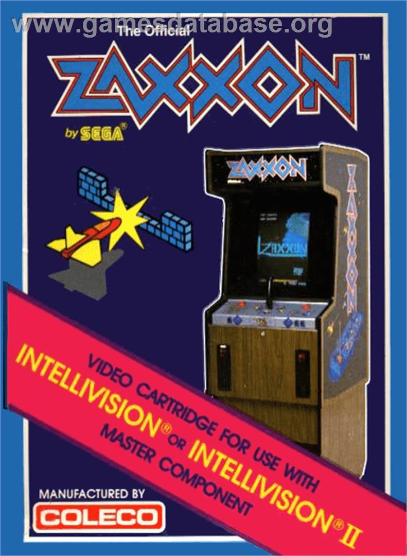 Zaxxon - Mattel Intellivision - Artwork - Box