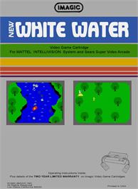 Box back cover for White Water! on the Mattel Intellivision.
