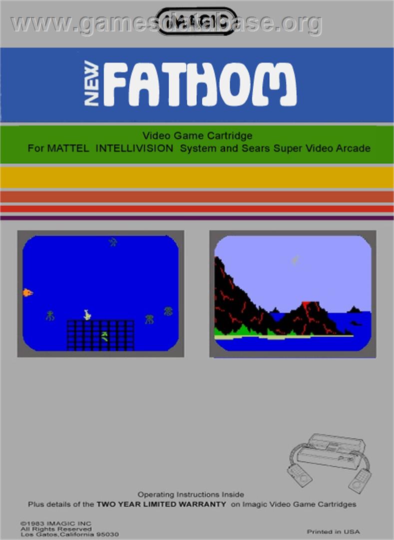 Fathom - Mattel Intellivision - Artwork - Box Back