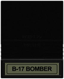Cartridge artwork for B-17 Bomber on the Mattel Intellivision.
