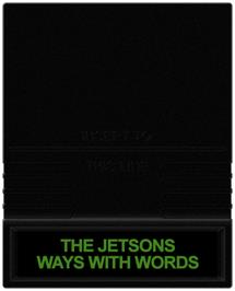 Cartridge artwork for Jetsons' Ways With Words, The on the Mattel Intellivision.