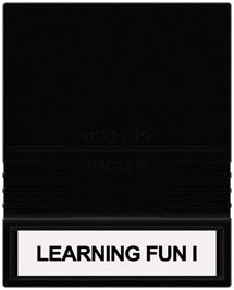 Cartridge artwork for Learning Fun I - Math Master Factor Fun on the Mattel Intellivision.