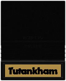Cartridge artwork for Tutankham on the Mattel Intellivision.