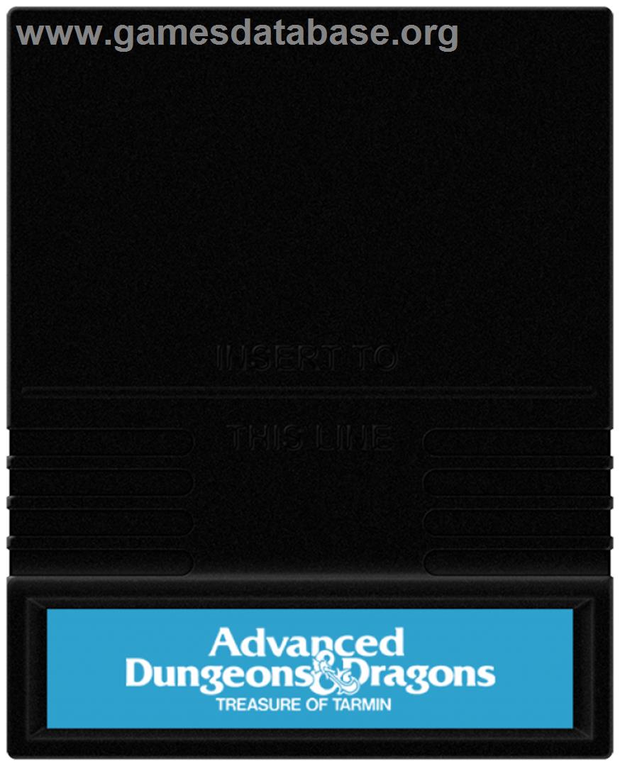 Advanced Dungeons And Dragons - Treasure Of Tarmin - Mattel Intellivision - Artwork - Cartridge