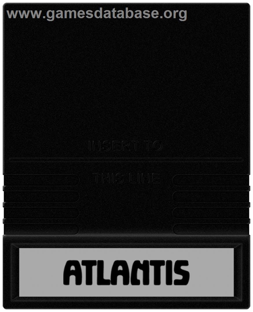 Atlantis - Mattel Intellivision - Artwork - Cartridge