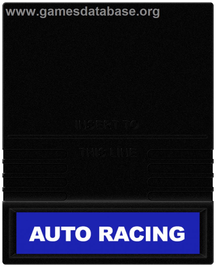 Auto Racing - Mattel Intellivision - Artwork - Cartridge