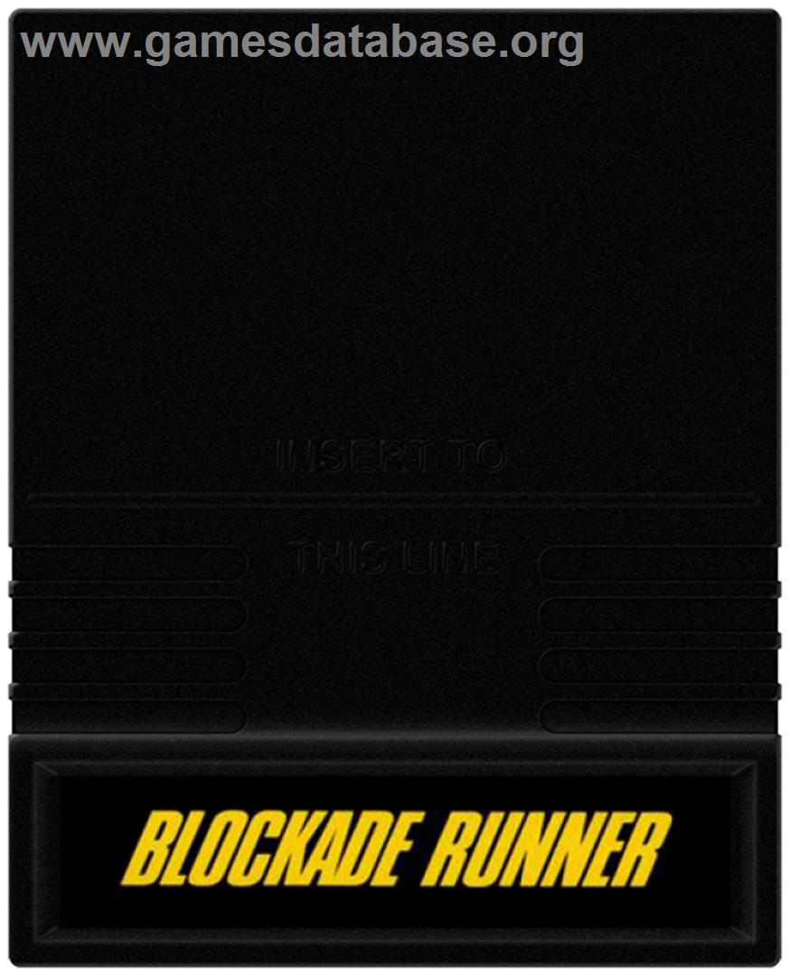 Blockade Runner - Mattel Intellivision - Artwork - Cartridge