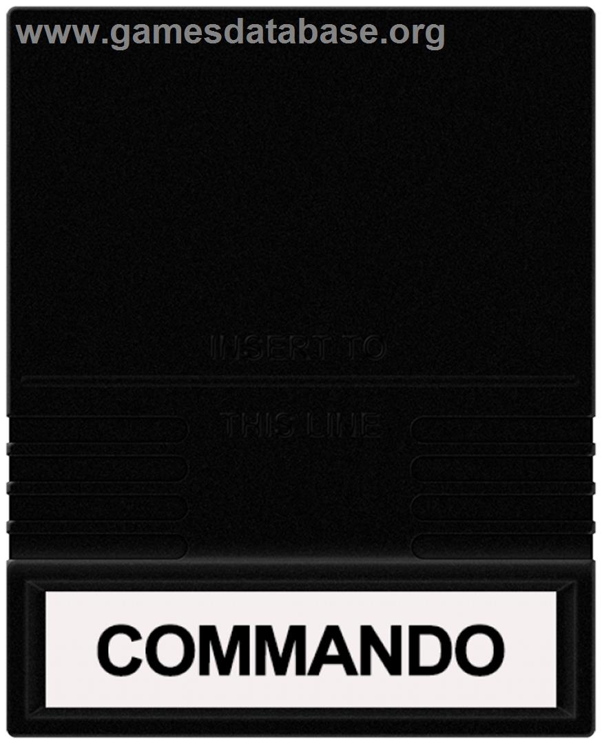 Commando - Mattel Intellivision - Artwork - Cartridge
