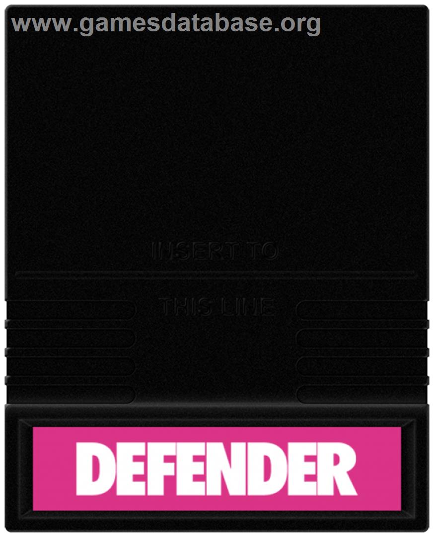 Defender - Mattel Intellivision - Artwork - Cartridge