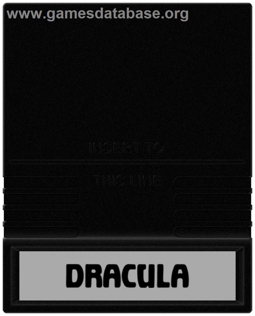 Dracula - Mattel Intellivision - Artwork - Cartridge
