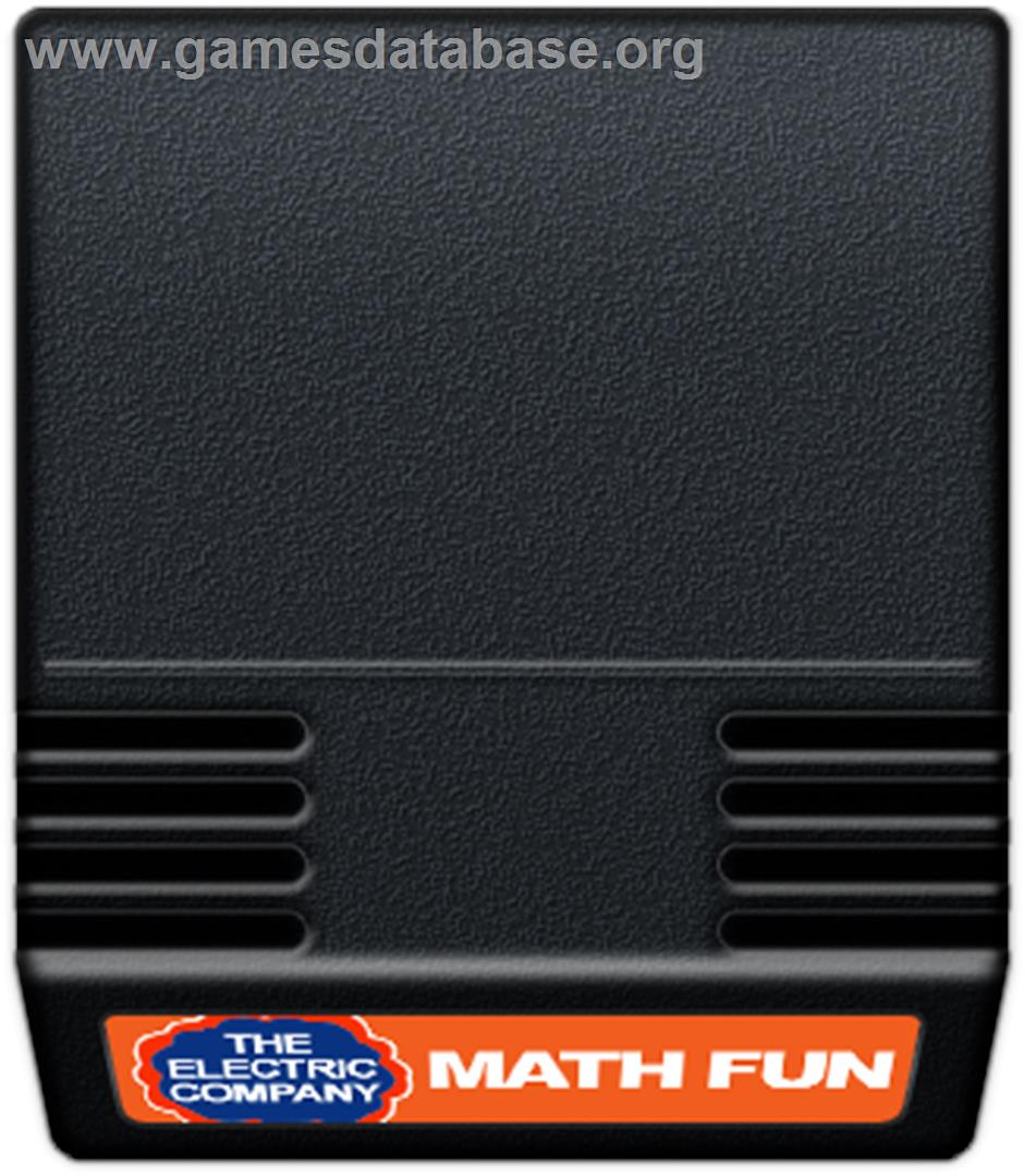 Electric Company: Math Fun - Mattel Intellivision - Artwork - Cartridge