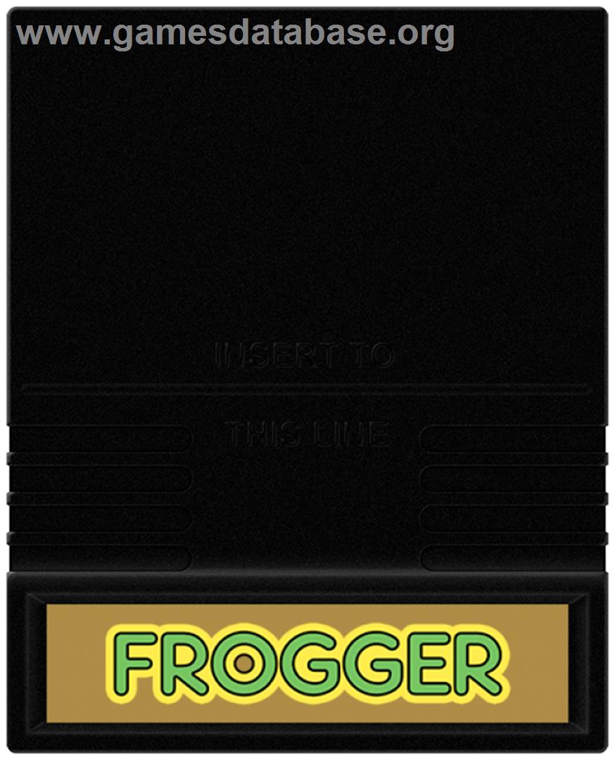 Frogger - Mattel Intellivision - Artwork - Cartridge