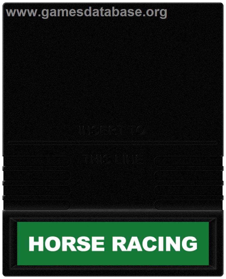 Horse Racing - Mattel Intellivision - Artwork - Cartridge