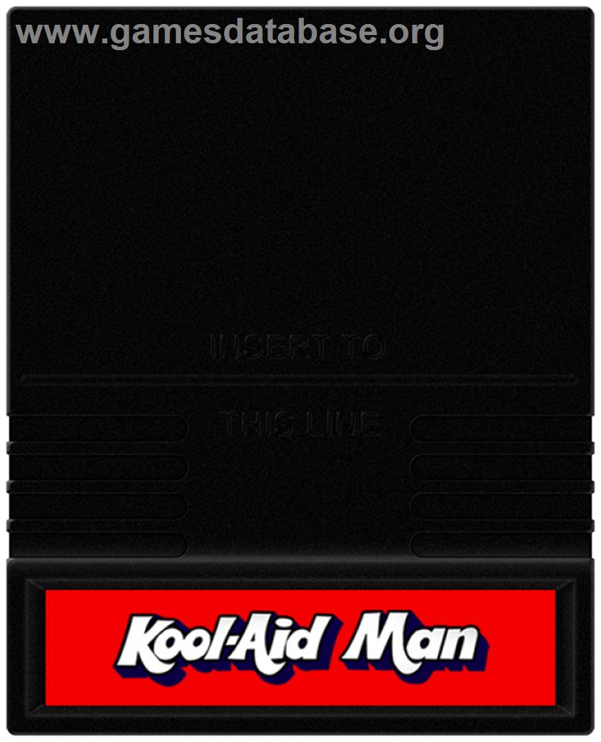 Kool-Aid Man - Mattel Intellivision - Artwork - Cartridge