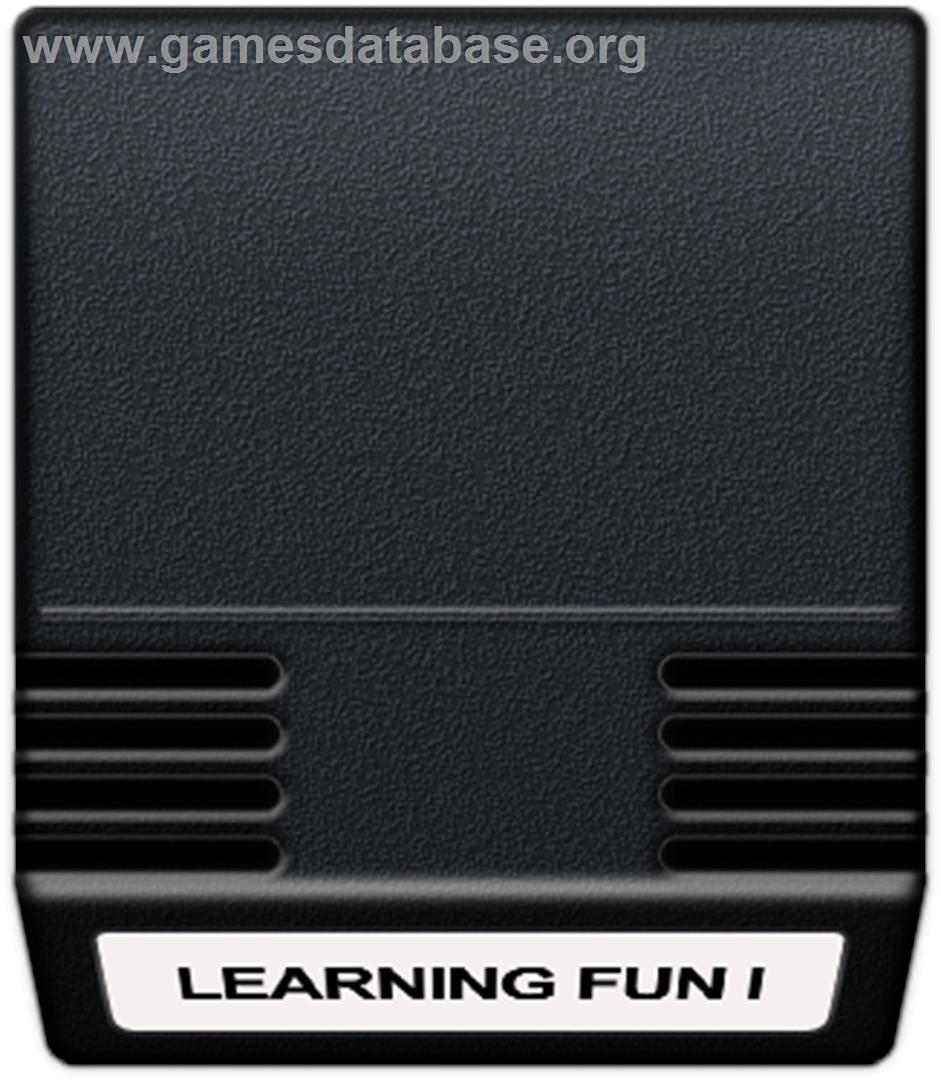 Learning Fun I: Math Master Factor Fun - Mattel Intellivision - Artwork - Cartridge