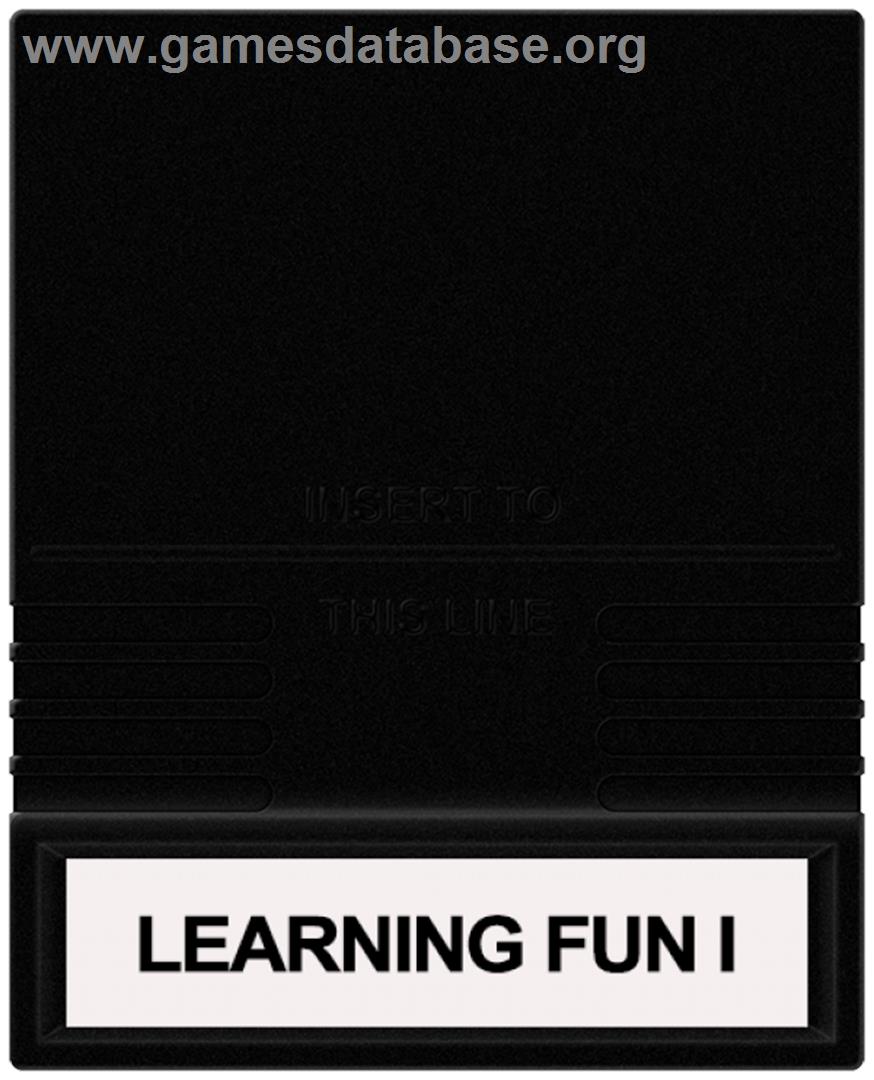 Learning Fun I - Math Master Factor Fun - Mattel Intellivision - Artwork - Cartridge