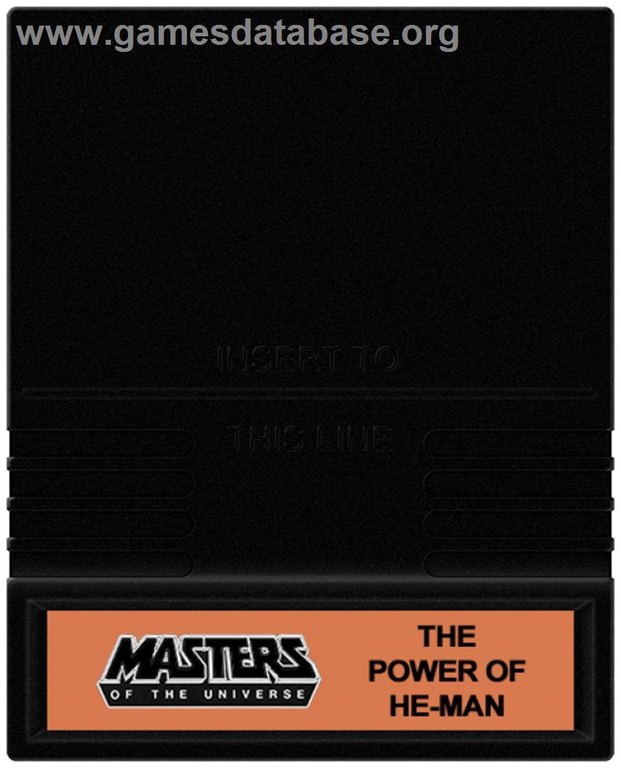 Masters of the Universe: The Power of He-Man - Mattel Intellivision - Artwork - Cartridge