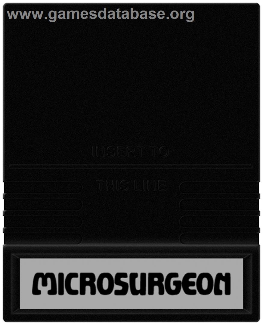 Microsurgeon - Mattel Intellivision - Artwork - Cartridge