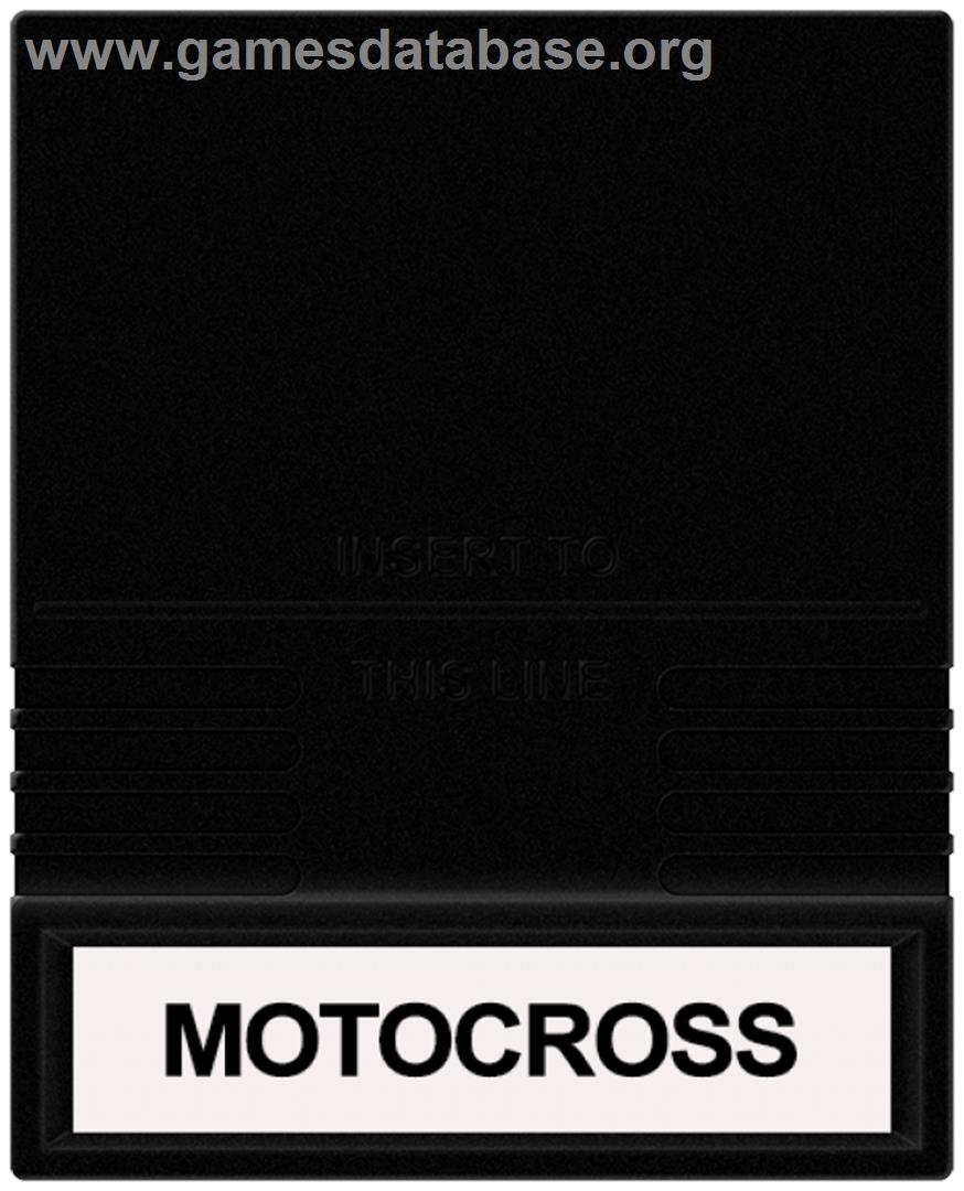 Motocross - Mattel Intellivision - Artwork - Cartridge