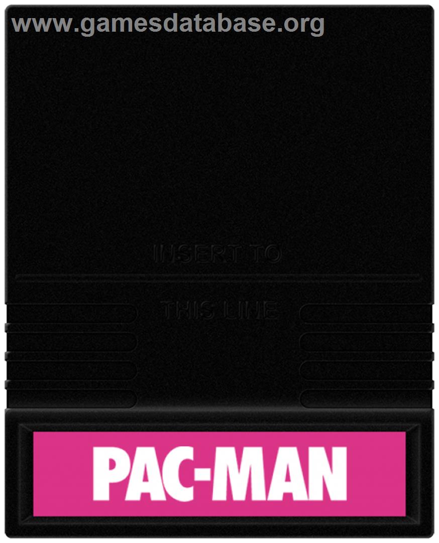 Pac-Man - Mattel Intellivision - Artwork - Cartridge