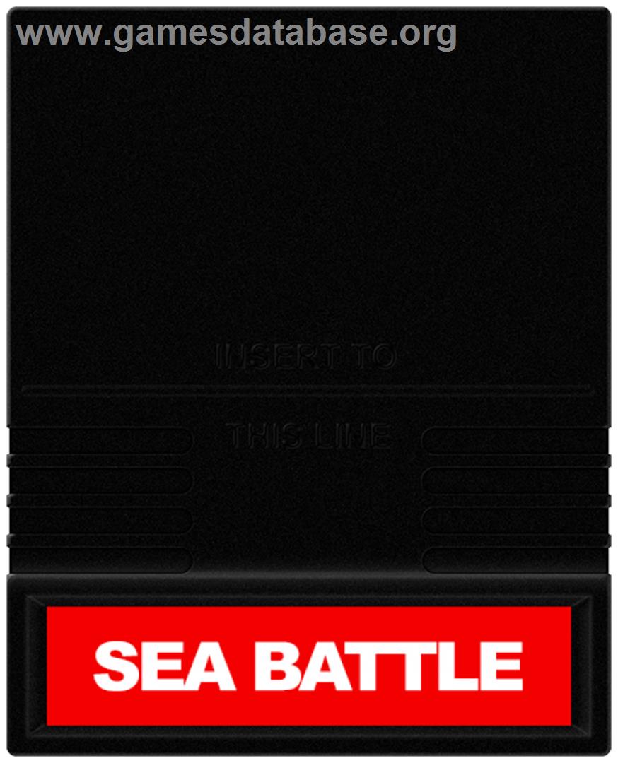 Sea Battle - Mattel Intellivision - Artwork - Cartridge